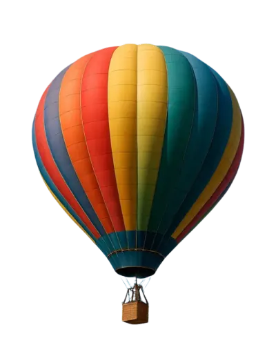 Hot air balloon — symbol of elevating your health