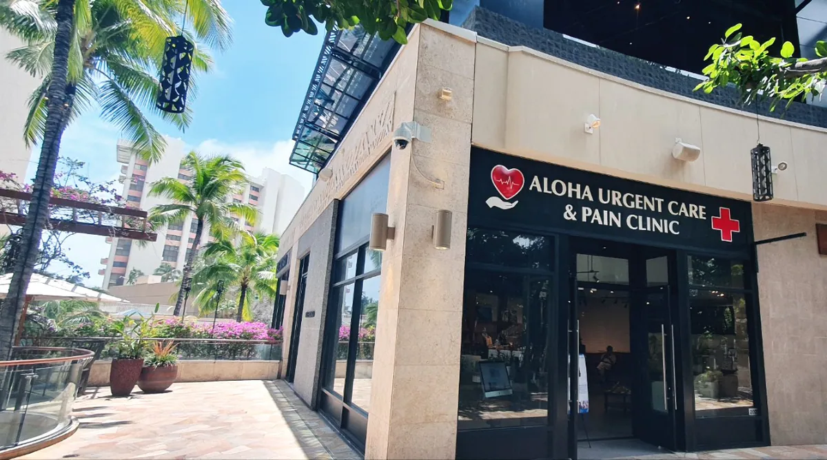 Inside Aloha Urgent Care & Pain Clinic, Waikiki