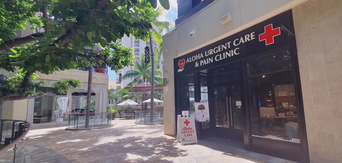 Treatment area at Aloha Urgent Care
